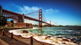 高清晰金门大桥壁纸