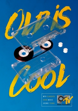 不一样的磁带MTV2016平面广告