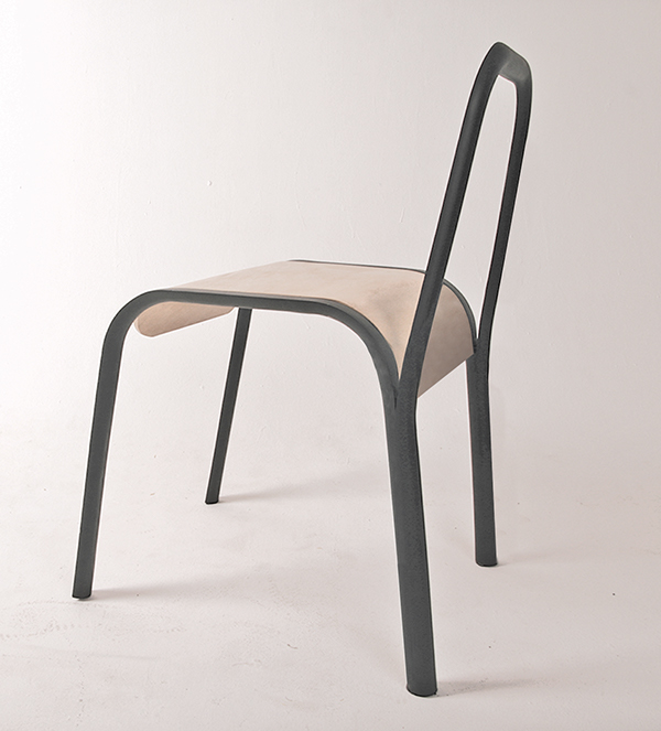 split-铝型结构山毛榉层椅子---酷图编号3