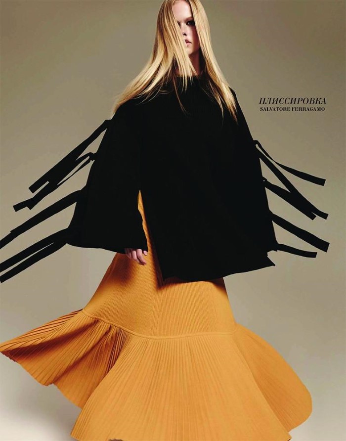 艾玛・斯特恩尼尔森-Marie Claire俄罗斯2016年2月---酷图编号3