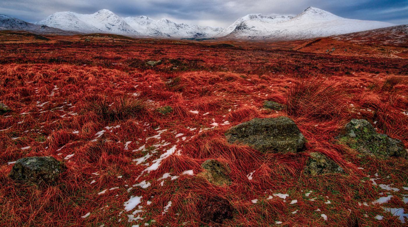 红白山景观图片