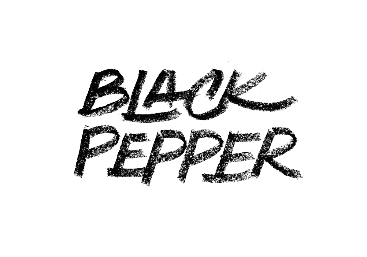 探索不同食品配料和香料做的字体---酷图编号12