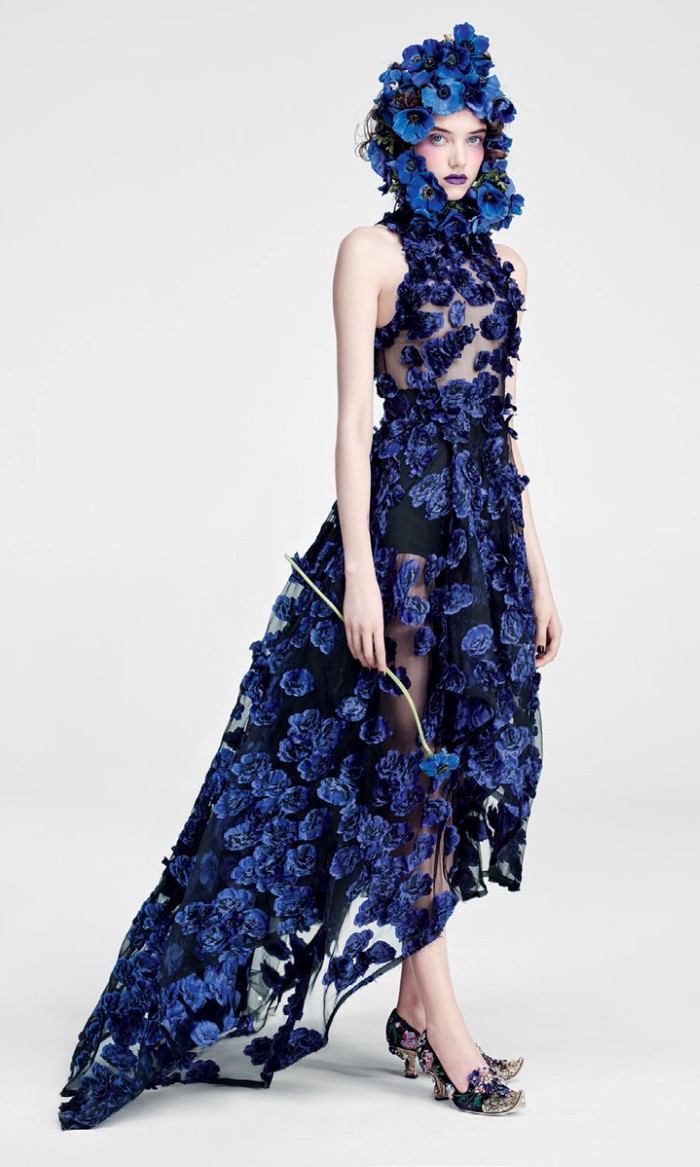 郁郁葱葱的生命vogue时尚美2016年3月阿利萨格雷斯伊根