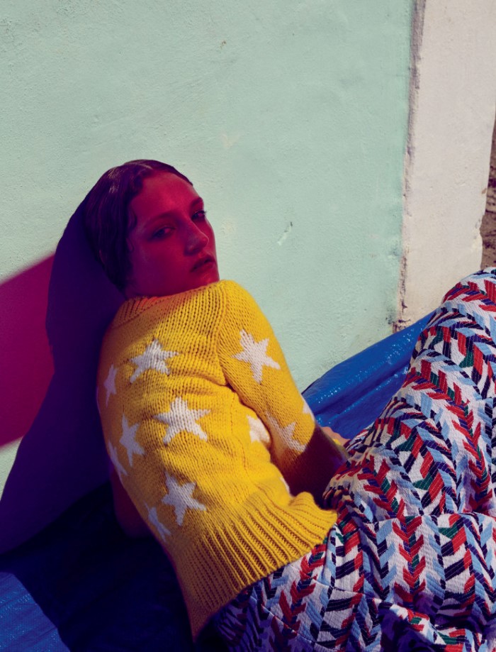 艾格尼丝-大都市-NúMERO中国2016年3月-大胆的颜色---酷图编号8