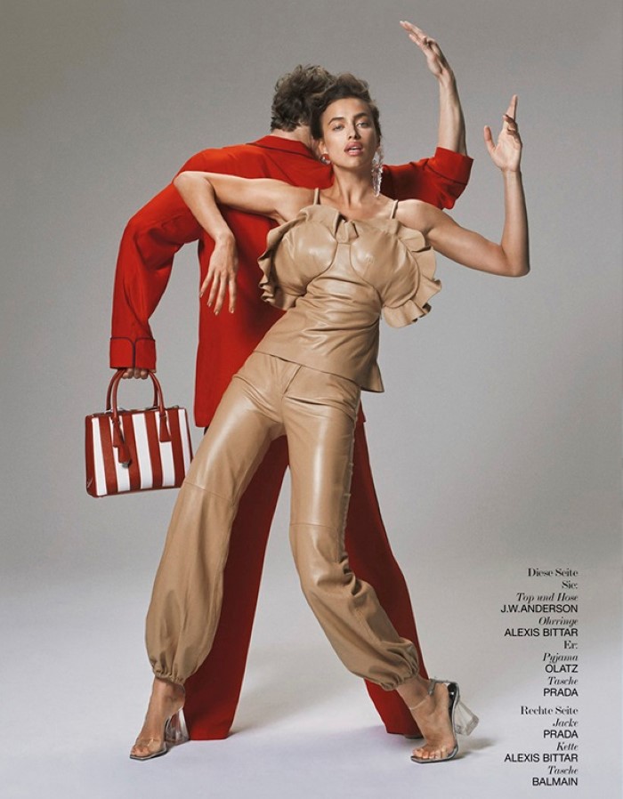 伊莉娜・沙伊克-Interview杂志-美诱的现代风格---酷图编号7