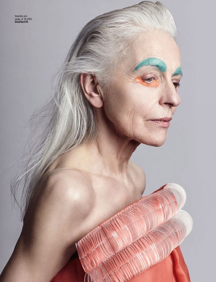 老了不输美-VOGUE时尚葡萄牙-美妙绝伦的安娜・冯・演员---酷图编号5