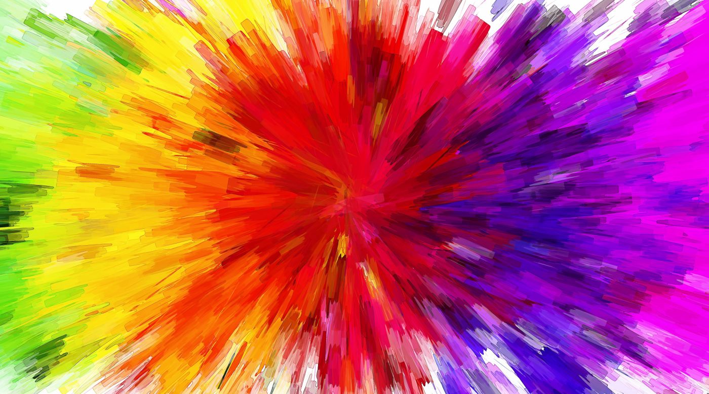 彩色油漆图案图片