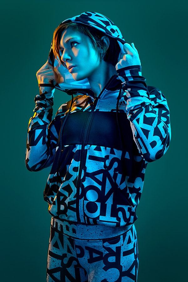 Sports-时尚的体育人像图片