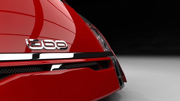 UBO-红色巴西利亚概念车设计---酷图编号2