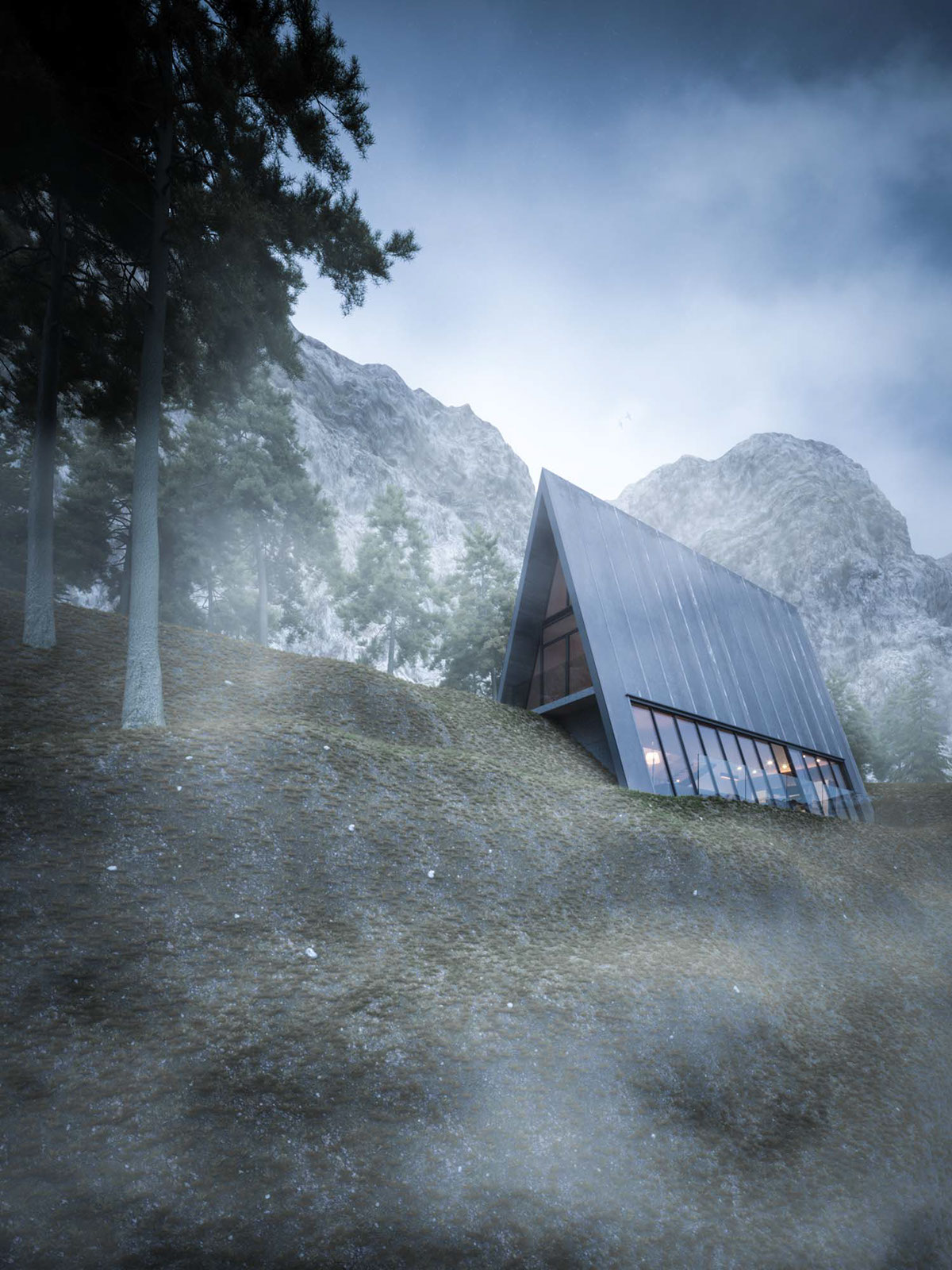 贵州深山发现一小房子，建在百米高悬崖上，这样的房子你敢住吗？_哔哩哔哩_bilibili