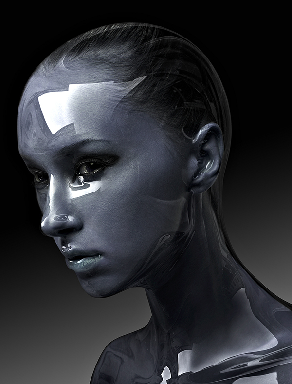 The face-玻璃晶体人---酷图编号2