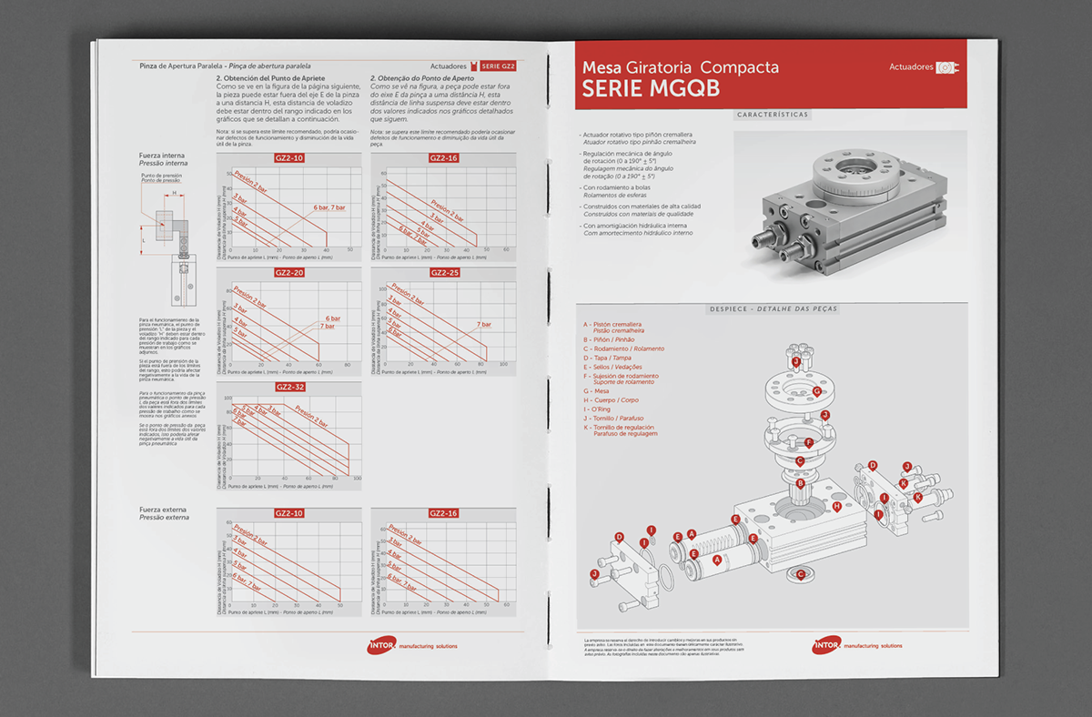 一个气动元件领域现代化工业厂房宣传册设计-200多页的目录包含约400照片,300插图---酷图编号7