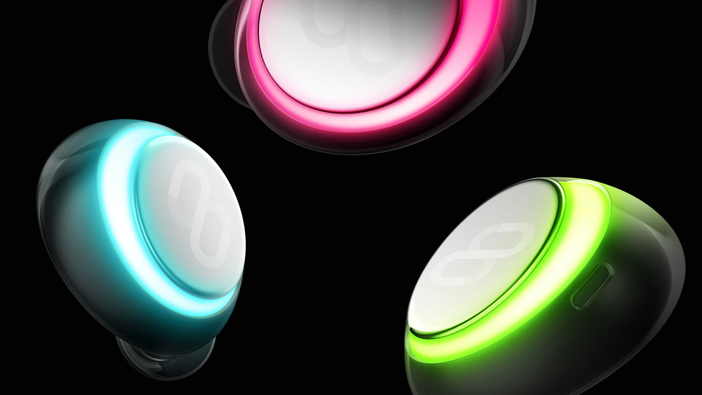 Clik Wireless Earbuds-无线WIFI蓝牙耳机设计---酷图编号7