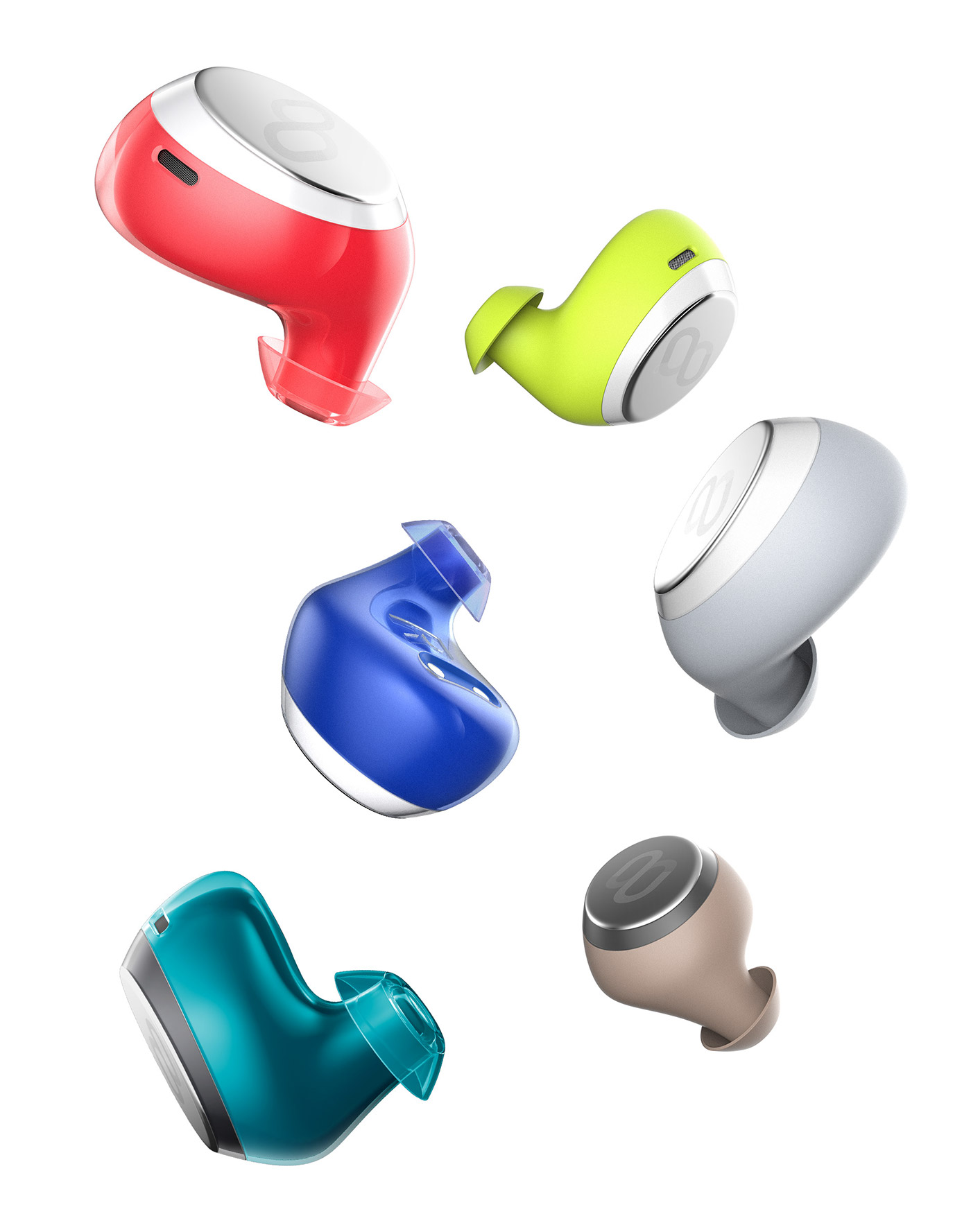 Clik Wireless Earbuds-无线WIFI蓝牙耳机设计---酷图编号6