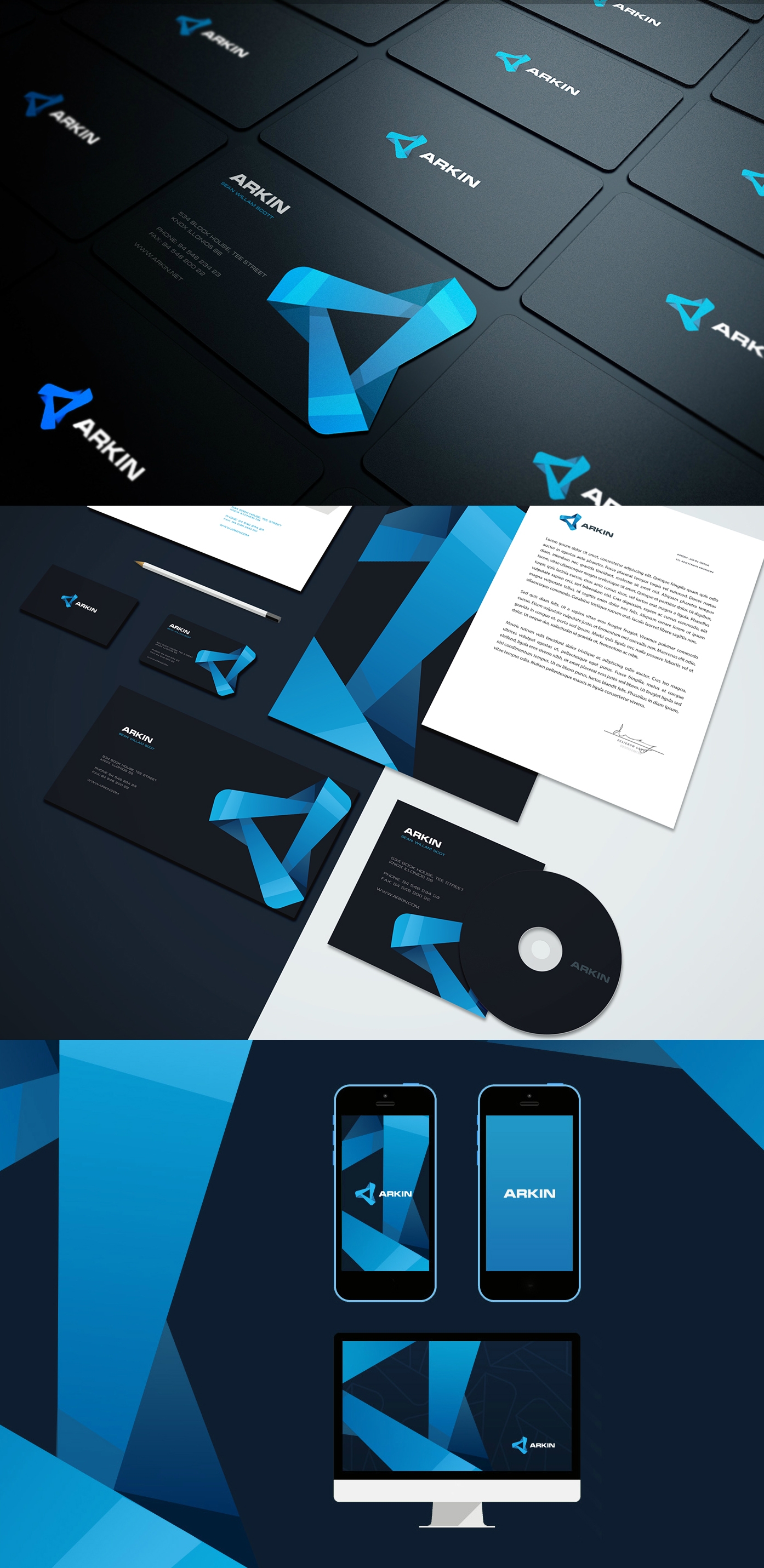 Arkin-品牌标识设计图片