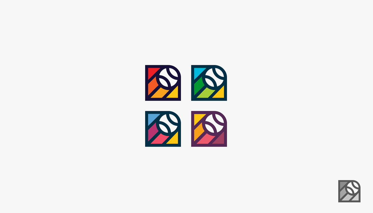 Branding & Identity Marks-创意图形组合LOGO设计---酷图编号15