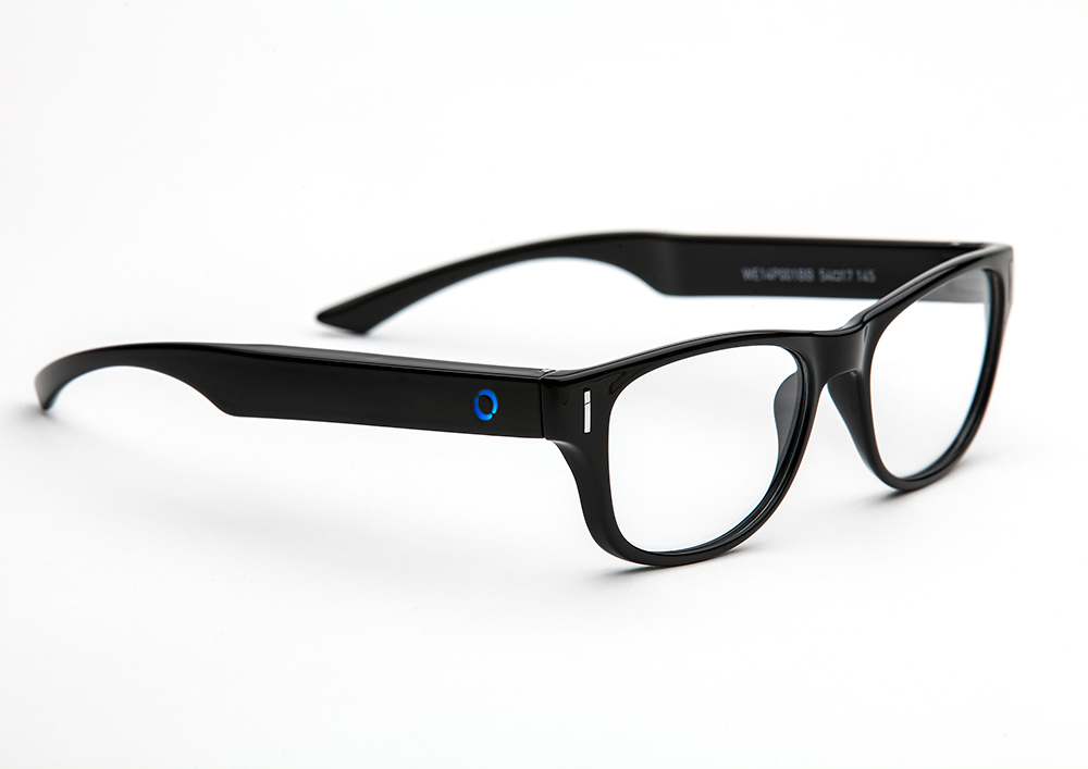 WeOn-黑色眼镜设计-可以随着智能手机,平板电脑和个人电脑进行交互的电子设备眼镜---酷图编号4