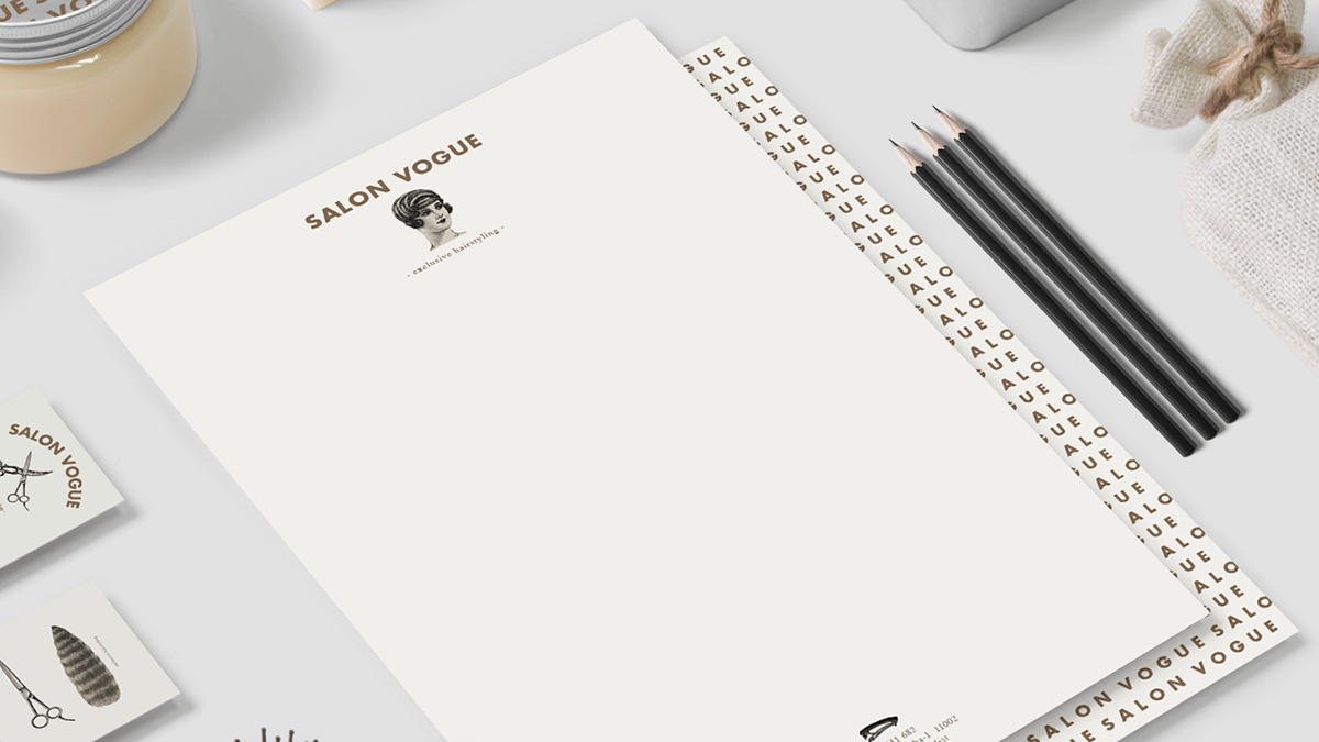 SALON VOGUE品牌设计---酷图编号13