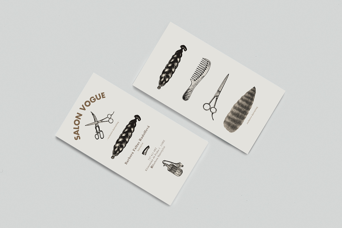 SALON VOGUE品牌设计---酷图编号8