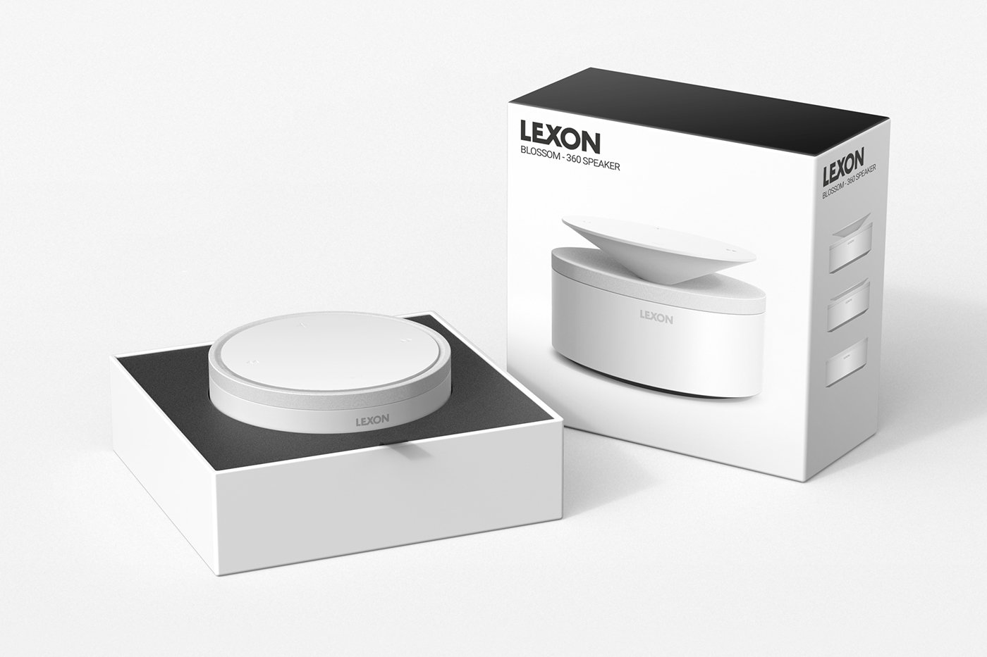 Blossom 360 Speaker-一个便携式蓝牙音箱,具有360度的聆听体验---酷图编号1168298