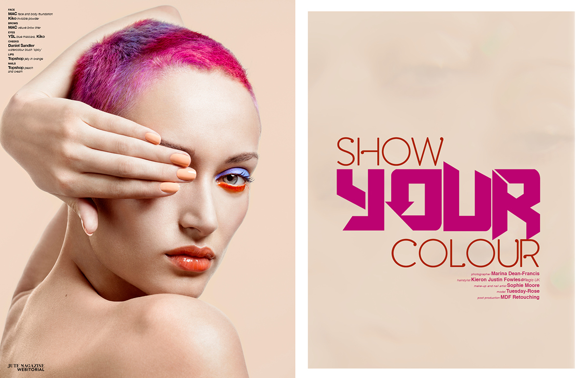 Jute Magazine-指甲美容杂志人像---酷图编号1168343