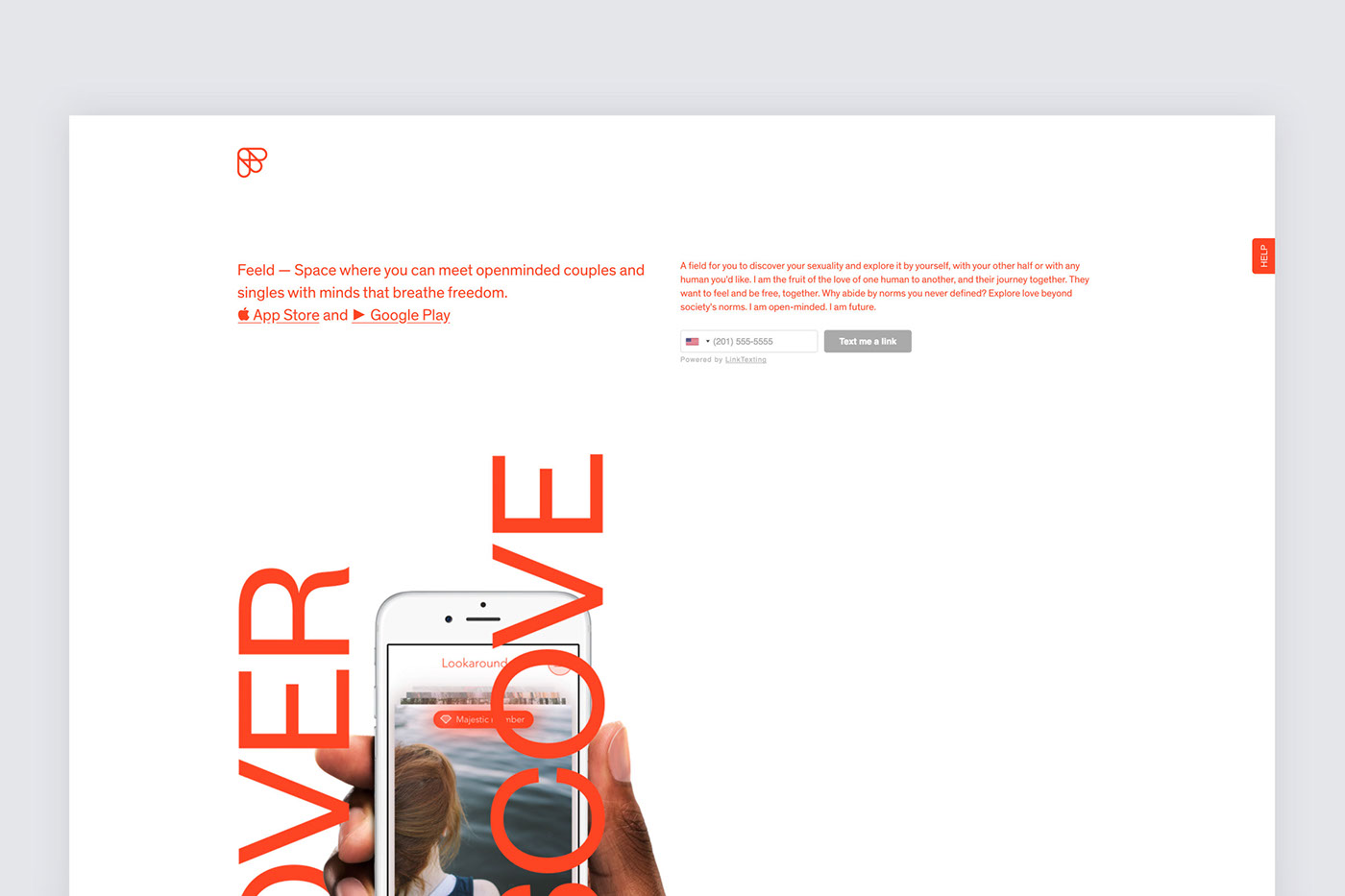 让自由成为自己,发现未被发现的-Feeld应用程序品牌设计---酷图编号1168533