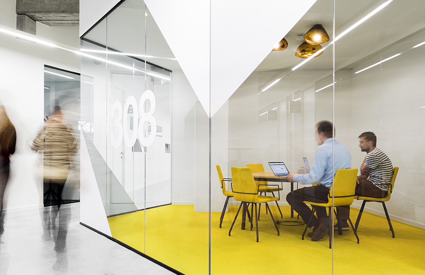 一个室内设计的新品牌和愿景-概念未来工作场所---酷图编号3