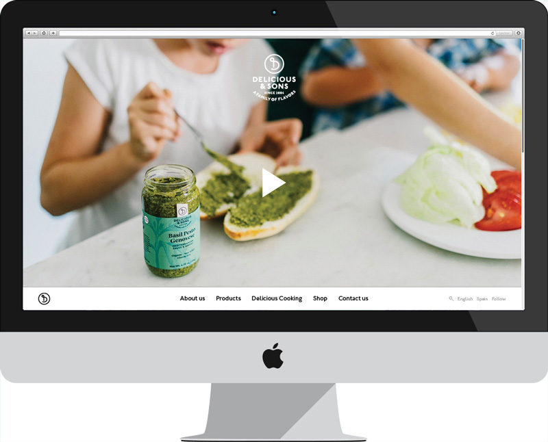 Delicious & Sons-美味品牌包装设计---酷图编号1169817