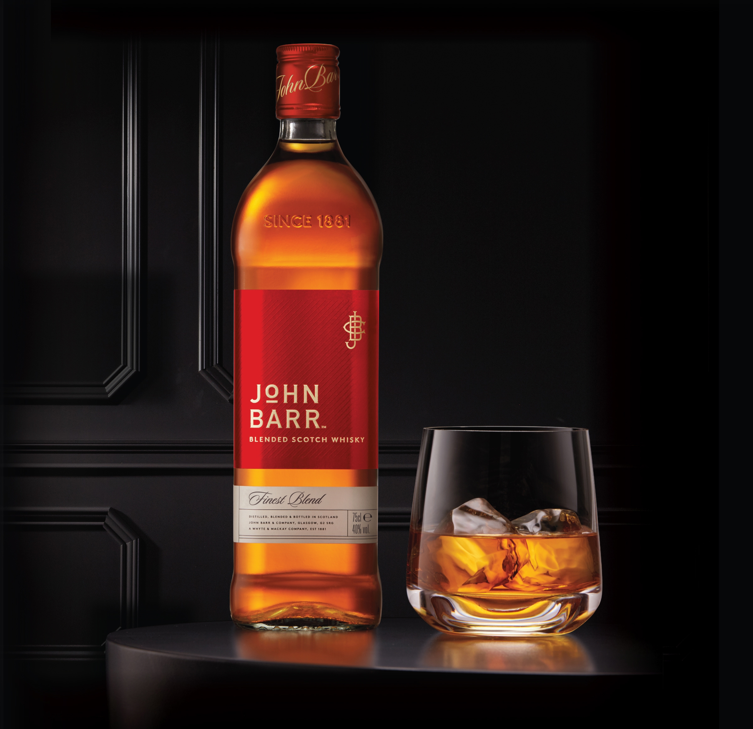 John Barr Whisky-苏格兰约翰・巴尔威士忌酒包装设计图片