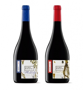 Vine Roots限量版葡萄酒包装-强大的字符设计
