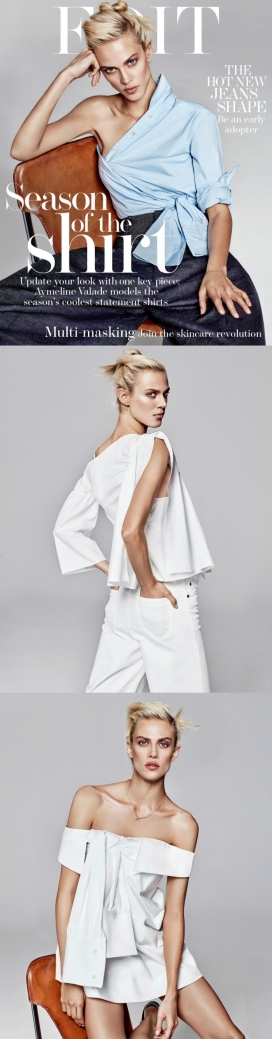 美诱的春天-艾梅琳・瓦拉德-The Edit杂志-女性衬衫故事