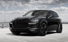 高清晰Porsche保时捷卡宴豪车SUV汽车电脑壁纸下载