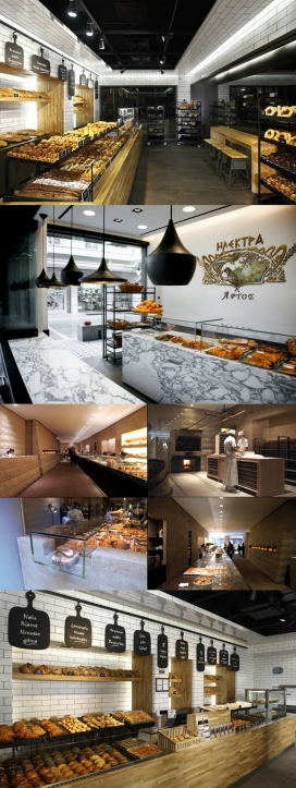 新鲜的手工面包店设计