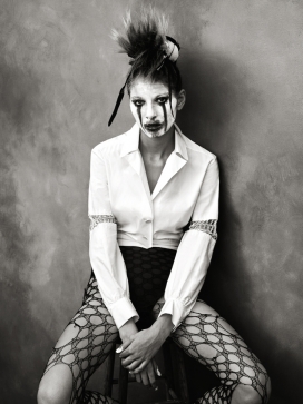 CR时尚春夏-朋克艺术人像