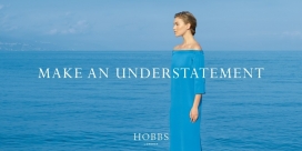 轻描淡写的美-Hobbs平面广告