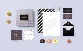 法国圣纳泽尔Marmel小糖果店品牌设计- 铜箔使用表达典雅尊贵的风格