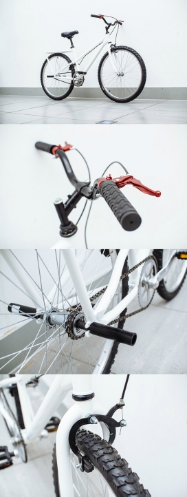 AfricaBike -学童自行车-专注于为非洲定制的框架设计