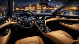 高清晰2016别克全新君越汽车中控内饰壁纸