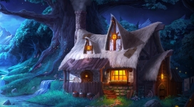 冰雪王国里的梦幻屋