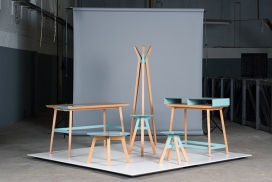 ENSAMBLE-扁平封装易组装携带方便的家具组合设计