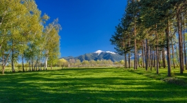 保加利亚阳光明媚的一天