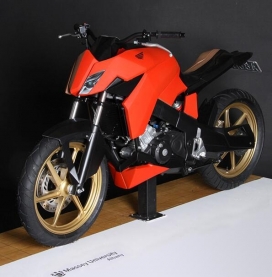 Honda 125摩托车设计