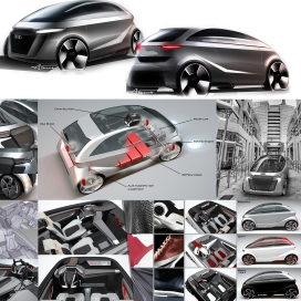 Audi A 2.0迷你微型车设计