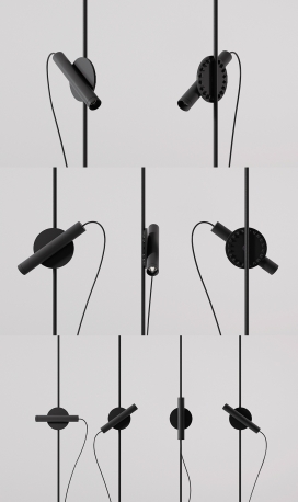 Magneto-乌克兰品牌白磁座地灯设计