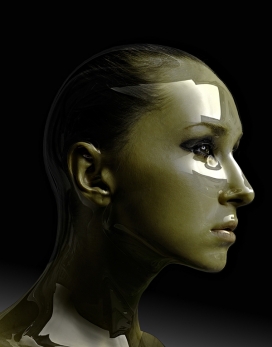 The face-玻璃晶体人