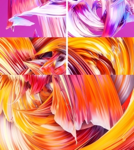 Paintwaves-抽象型图案