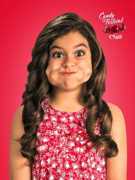 Cantinho Doce-糖果节平面广告设计