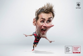 学习另一种方式，不要忘记德国-IEBA公益平面广告