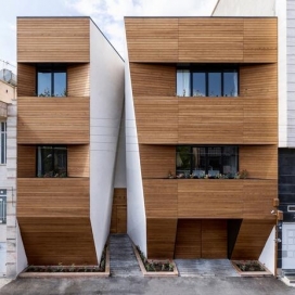 伊朗城市克尔曼沙阿的海绵状入口的房子