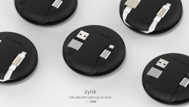 zynk USB电缆与闪电连接器